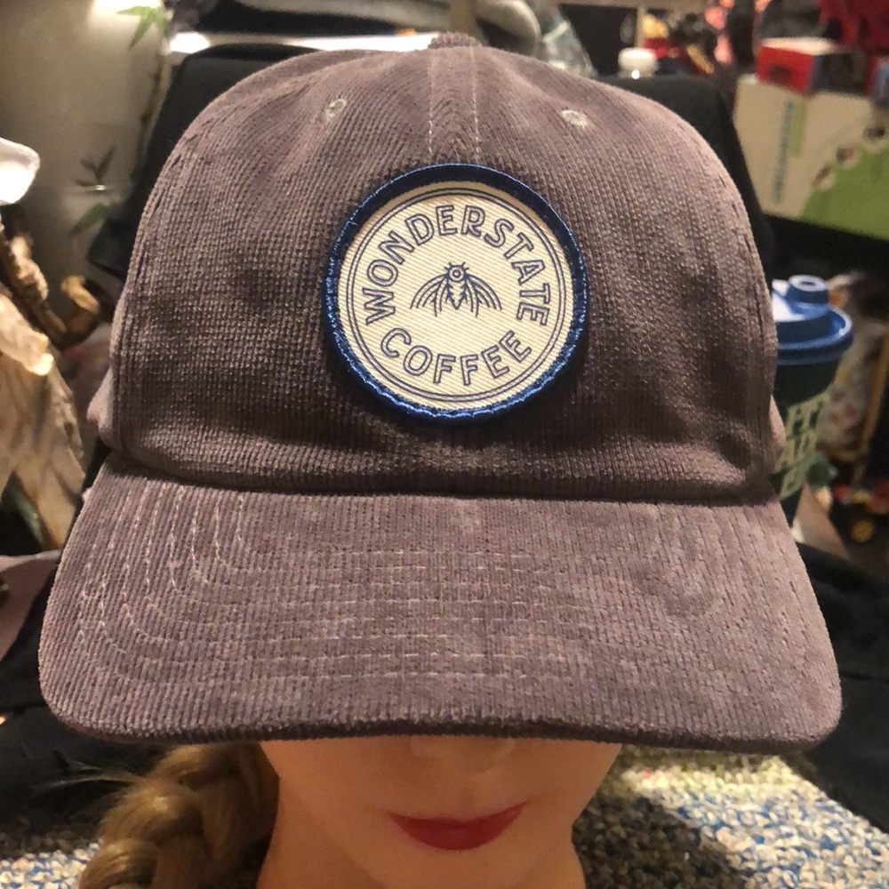 Bravery Brewing Co. Beanie And Wonderstate Coffee Gray Cap View 3